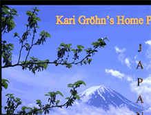 Tablet Screenshot of photojapan.karigrohn.com